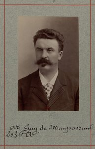 Guy de Maupassant - zdjęcie autorstwa Nadar autorstwa Nadar