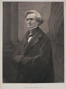 Hector Berlioz (1803-69) wyryty przez Metzmachera autorstwa Nadar