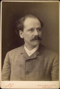 Jules Massenet, francuski kompozytor, koniec XIX wieku autorstwa Nadar