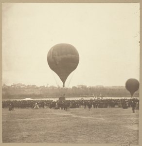Olbrzym, Champ de Mars autorstwa Nadar