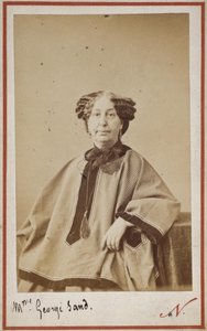 Pani George Sand autorstwa Nadar