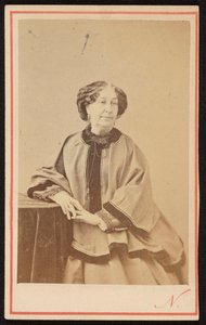 Portret George Sand (1804 - 1876), pisarki francuskiej w atelier autorstwa Nadar