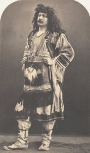 [Autoportret w kostiumie], 1862-64. autorstwa Nadar