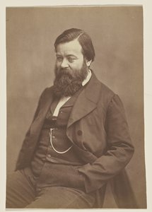 [Albert Patin de la Fizelière, literaturoznawca autorstwa Nadar [Gaspard Félix Tournachon]