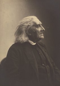 [Franz Liszt] autorstwa Nadar [Gaspard Félix Tournachon]