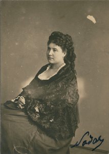 [Judith Gautier] autorstwa Nadar [Gaspard Félix Tournachon]