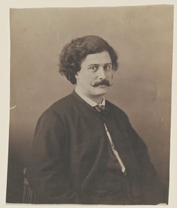 Lecomte autorstwa Nadar [Gaspard Félix Tournachon]