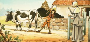 Jack i łodyga fasoli autorstwa Nadir Quinto