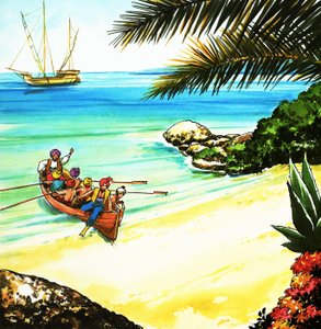 Sindbad Żeglarz autorstwa Nadir Quinto