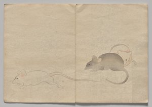 Scena z Kōrin Picture Book (tom 2) autorstwa Nakamura Hochu
