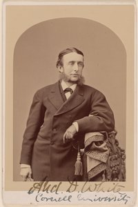 Andrew Dickson White autorstwa Napoleon Sarony