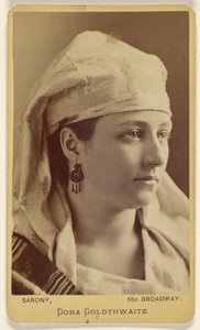 Dora Goldthwaite autorstwa Napoleon Sarony