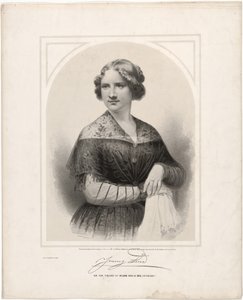 Jenny Lind autorstwa Napoleon Sarony