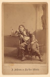 Joseph Jefferson autorstwa Napoleon Sarony