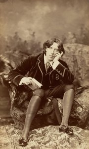 Oscar Wilde, 1882. autorstwa Napoleon Sarony