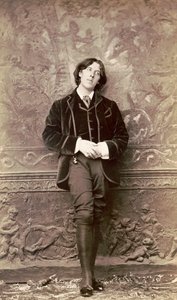 Oscar Wilde, początek lat 80. XIX wieku (zdjęcie)