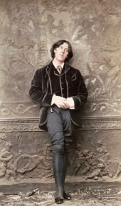 Oscar Wilde, początek lat 80. XIX wieku (zdjęcie)