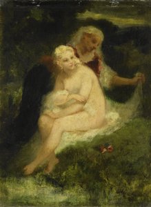 Po kąpieli autorstwa Narcisse Virgile Diaz de la Peña