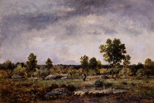 Polana w lesie autorstwa Narcisse Virgile Diaz de la Peña