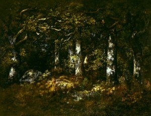 Las Fontainebleau, 1868 autorstwa Narcisse Virgile Diaz de la Peña