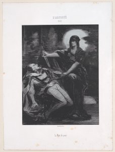 Śmierć strachu, 1830-76., 1830-76. autorstwa Narcisse Virgile Diaz de la Peña