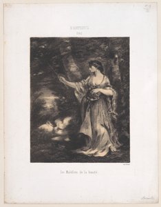 Przekleństwa piękna, 1830-76., 1830-76. autorstwa Narcisse Virgile Diaz de la Peña