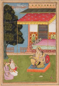 Shri Raga, z Ragamali (Wianek Melodii) autorstwa Nasiruddin