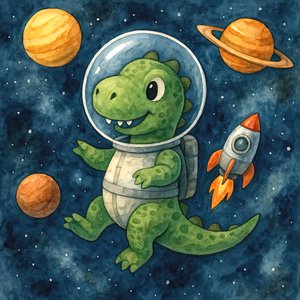 Kosmiczna przygoda dinozaurów autorstwa Natalie Bruns