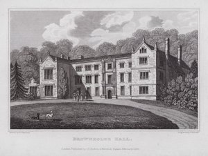 Sala Brownholme (grawerowanie) autorstwa Nathaniel (after) Whittock