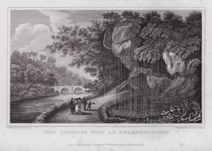 The Dropping Well w Knaresborough (grawerowanie)