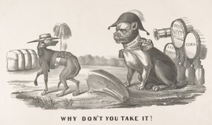 Dlaczego tego nie weźmiesz, 1861-64., 1861-64. Twórcy: Nathaniel Currier, James Merritt Ives, Currier i Ives. autorstwa Currier and Ives