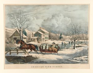 Amerykańskie sceny rolnicze./ No.4 autorstwa Nathaniel Currier