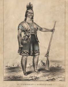 E. Forrest jako Metamora