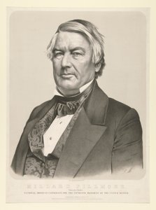 Millard Fillmore, trzynasty prezydent autorstwa Nathaniel Currier