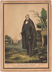 William Henry Harrison autorstwa Nathaniel Currier