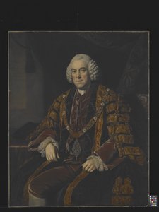 Lord Mayor of London (olej na płótnie)