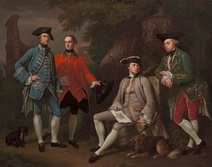 James Grant z Grant, John Mytton, Hon. Thomasa Robinsona i Thomasa Wynne