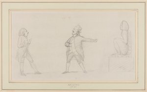 Antykwariusz, ok. 1790 autorstwa Nathaniel Dance Holland