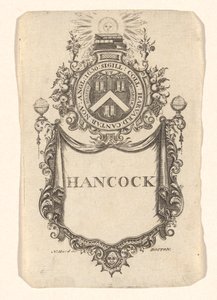 Ekslibris Harvard College (Hancock)
