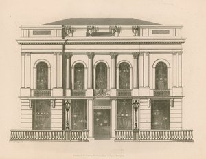 Front sklepu Hancock and Dixon, Pall Mall East, Londyn