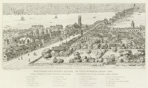 Southwark i London Bridge, bo pojawiły się około 1546