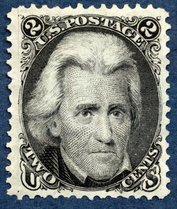 2c Reedycja singla Andrew Jacksona, 1875. autorstwa National Bank Note Company