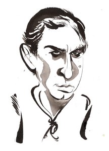 Busby Berkeley, 2025 (atrament) autorstwa Neale Osborne