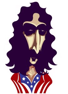 Frank Zappa, 2005-10 (cyfrowy) autorstwa Neale Osborne