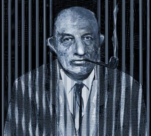 Frederic Dard, 2021 (cyfrowy) autorstwa Neale Osborne