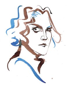 Helen Grime, 2025 (atrament)