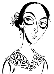 Pauline Viardot, 2019 (cyfrowa) autorstwa Neale Osborne