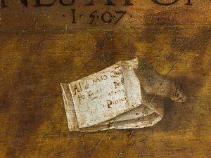 Dziewica z Dzieciątkiem między św. Janem Chrzcicielem a św. Onufrego, 1507 autorstwa Neapolitan School