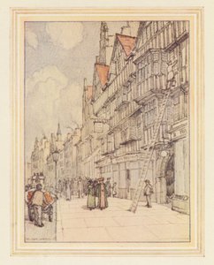 Staple Inn (druk kolorowy)