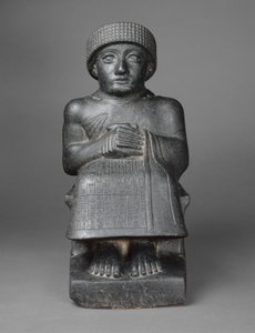 Statua Gudei, ok. 2090 pne (dioryt)